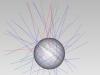 Geant4 simulation of interaction of solar energetic protons with VenSpec-H instrument
