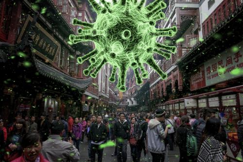 Illustration coronavirus pandemic China