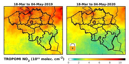 TROPOMI NO2 observations