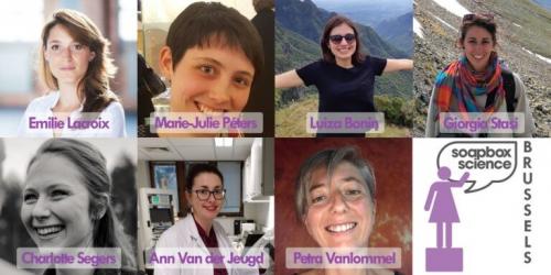 Soapbox Science promouvoir femmes dans les sciences