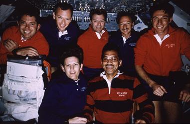 Dirk Frimout 6 astronautes américains Atlas-1