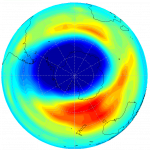 Trou d'ozone en Antarctique 2003